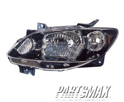 2519 | 2004-2006 MAZDA MPV RT Headlamp lens/housing w/rocker moldings | MA2519110|LE46510K0C