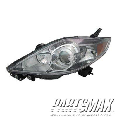 1172 | 2006-2007 MAZDA 5 RT Headlamp lens/housing Halogen | MA2519137|CC43510K0C