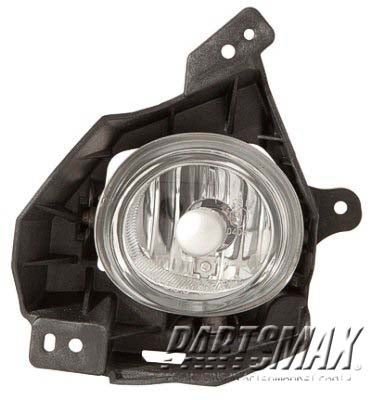 2592 | 2011-2014 MAZDA 2 LT Fog lamp assy | MA2592121|DR6151690A