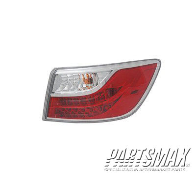 2805 | 2010-2012 MAZDA CX-9 RT Taillamp assy outer On Body | MA2805110|TE6951150E