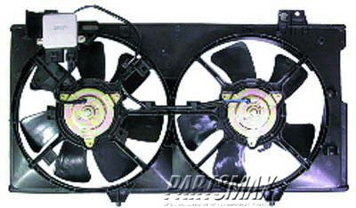 2880 | 2003-2004 MAZDA 6 Radiator cooling fan assy 3.0L; To 5-10-04 | MA3115133|AJ5715025N