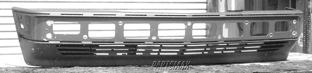 1000 | 1984-1988 MERCEDES-BENZ 190E Front bumper cover w/2.6L eng; prime | MB1000110|2018801140