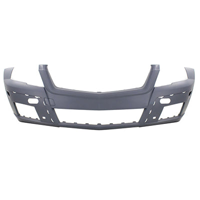 250 | 2010-2012 MERCEDES-BENZ GLK350 Front bumper cover X204; w/Optical Off Road Pkg; w/o Parktronic; w/o H/Lamp Washers; prime | MB1000377|20488519259999