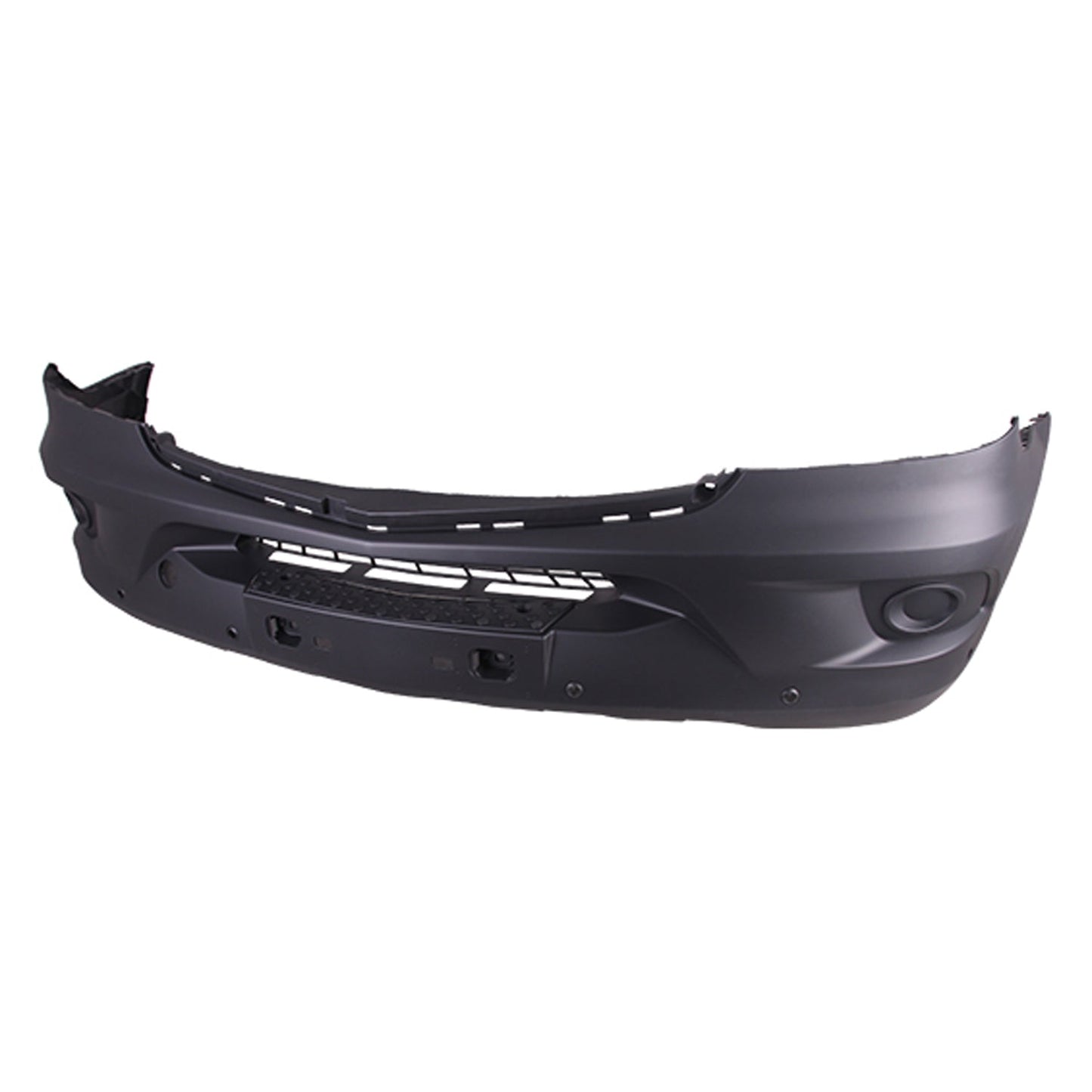 1000 | 2014-2018 MERCEDES-BENZ SPRINTER 2500 Front bumper cover NCV3; w/Parktronic; w/o Collision Warning; w/o H/L Wshr; w/o Fog; Textured | MB1000480|90688017709B51