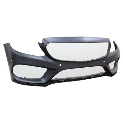 1000 | 2017-2018 MERCEDES-BENZ C300 Front bumper cover A205; Conv; w/AMG Styling Pkg; w/Surround View; w/Active Park; prime | MB1000491|2058802440649999