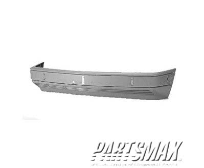 1003 | 1990-1993 MERCEDES-BENZ 300D Front bumper assembly includes absorbers & brackets | MB1003101|1248804070
