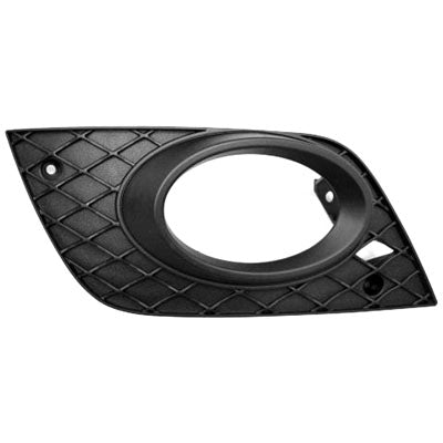 530 | 2010-2011 MERCEDES-BENZ ML450 RT Front bumper insert W164; w/Lighting Pkg; Fog Lamp Bezel | MB1039134|1648854023