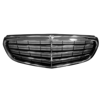 860 | 2014-2016 MERCEDES-BENZ E350 Grille assy S212; Wagon; w/o AMG Styling Pkg; w/o Dist Cruise; w/o Camera; Elegance Pkg | MB1200165|2128801483