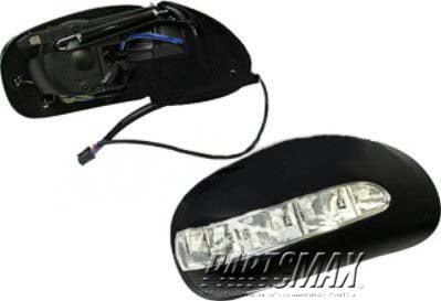 1321 | 2005-2006 MERCEDES-BENZ CL65 AMG RT Mirror outside rear view all | MB1321110|2208100876