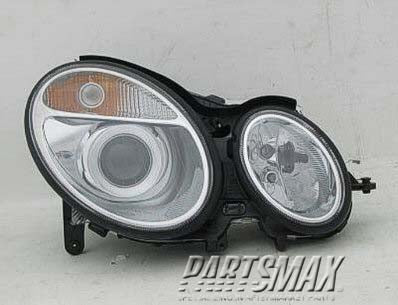 2502 | 2004-2005 MERCEDES-BENZ E500 LT Headlamp assy composite halogen | MB2502108|2118200361