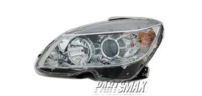 2502 | 2008-2011 MERCEDES-BENZ C350 LT Headlamp assy composite Halogen; To 7-9-07 | MB2502162|204906550380