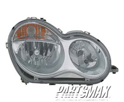 2503 | 2006-2007 MERCEDES-BENZ C350 RT Headlamp assy composite 4dr sedan/wagon; w/halogen | MB2503148|2038201659