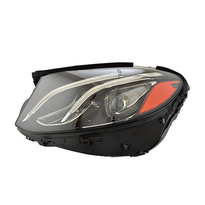 2518 | 2017-2018 MERCEDES-BENZ E43 AMG LT Headlamp lens/housing W213; Sedan; LED; w/o Active Lighting | MB2518110|2139066901
