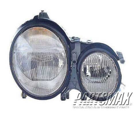 2519 | 2000-2002 MERCEDES-BENZ E430 RT Headlamp lens/housing Xenon; w/o Bulb; w/o Module | MB2519101|2108204461