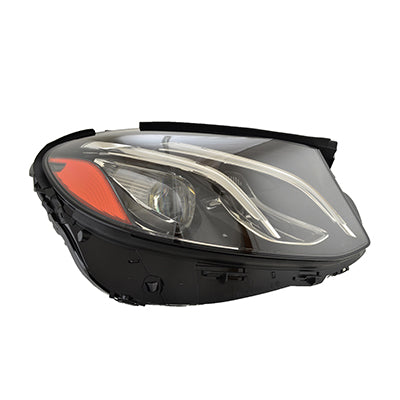 2519 | 2017-2018 MERCEDES-BENZ E43 AMG RT Headlamp lens/housing W213; Sedan; LED; w/o Active Lighting | MB2519110|2139067001