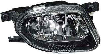 2593 | 2007-2014 MERCEDES-BENZ CL600 RT Fog lamp assy C216; w/o AMG Styling Pkg | MB2593114|2518200856