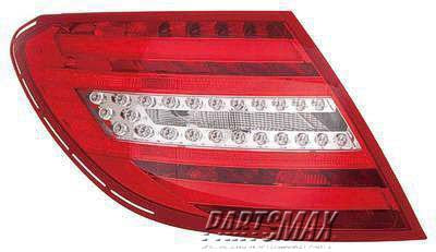 2801 | 2012-2015 MERCEDES-BENZ C350 RT Taillamp assy W204; Coupe | MB2801135|204906070364