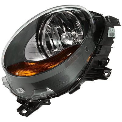 2518 | 2014-2018 MINI COOPER LT Headlamp lens/housing F56; H/B; Halogen; Yellow Indicator | MC2518100|63117401599