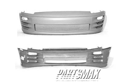 250 | 2000-2002 MITSUBISHI ECLIPSE Front bumper cover to 2/02; prime | MI1000268|6400B278