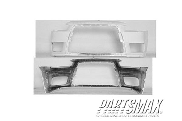 250 | 2008-2015 MITSUBISHI LANCER Front bumper cover EVOLUTION | MI1000320|6400C308
