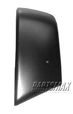 1005 | 1987-1992 DODGE RAM 50 RT Front bumper extension outer black | MI1005106|MB598026