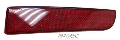 1185 | 2011-2011 MITSUBISHI RVR RT Rear bumper reflector | MI1185102|8355A040