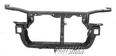 1225 | 1997-2002 MITSUBISHI MIRAGE Radiator support 4dr sedan; complete assy | MI1225112|MR208733
