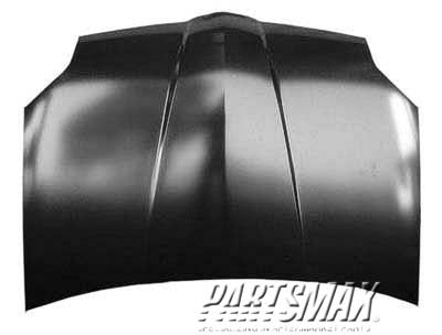 10 | 2004-2008 MITSUBISHI GALANT Hood panel assy all | MI1230209|MN150295