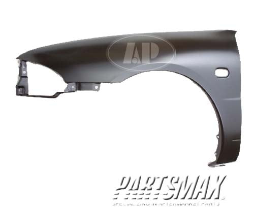 1240 | 1993-1996 MITSUBISHI MIRAGE LT Front fender assy 2dr coupe | MI1240117|MB861667