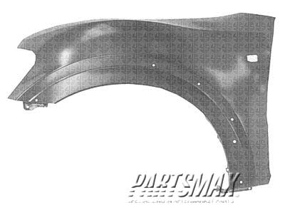 1240 | 1997-1999 MITSUBISHI MONTERO SPORT LT Front fender assy w/flare holes | MI1240147|MR325737