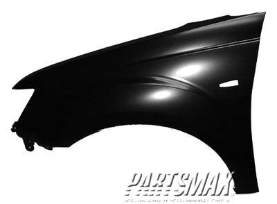 50 | 2007-2009 MITSUBISHI OUTLANDER LT Front fender assy | MI1240171|5220C673