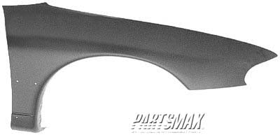 1241 | 1995-2000 CHRYSLER SEBRING RT Front fender assy 2dr coupe; w/moulding holes | MI1241137|MB959348