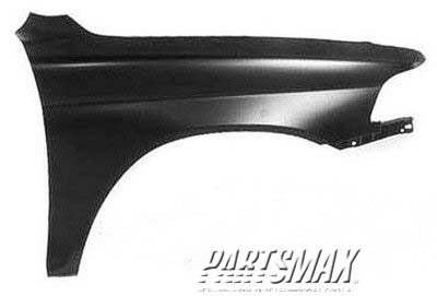 1241 | 1997-1999 MITSUBISHI MONTERO SPORT RT Front fender assy w/o flare holes | MI1241146|MR325740