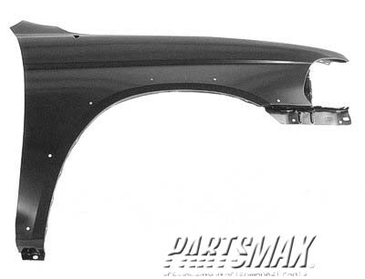 1241 | 2000-2004 MITSUBISHI MONTERO SPORT RT Front fender assy w/flare holes | MI1241149|MR508030