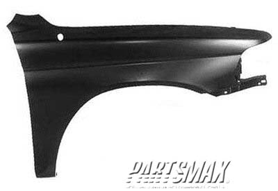 1241 | 2000-2004 MITSUBISHI MONTERO SPORT RT Front fender assy w/o flare holes | MI1241150|MR508032