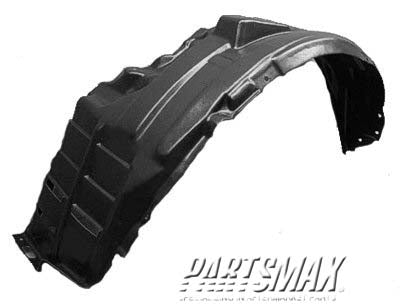 1248 | 2007-2013 MITSUBISHI OUTLANDER LT Front fender inner panel | MI1248122|5370A953