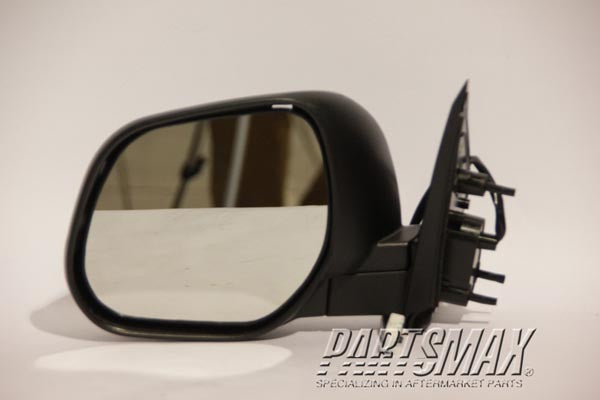 1700 | 2010-2013 MITSUBISHI OUTLANDER LT Mirror outside rear view Power; Non-Heated; w/o Signal Lamp; w/Cover; PTM; see notes | MI1320140|7632A821-PFM