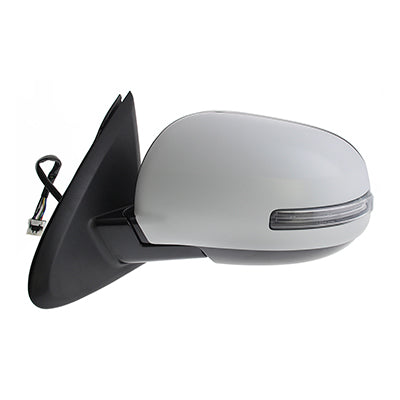 1320 | 2016-2017 MITSUBISHI OUTLANDER LT Mirror outside rear view w/Turn Signal Lamps; Pwr Folding; w/Cover; PTM; see notes | MI1320152|7632C597-PFM