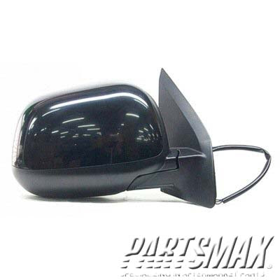 1321 | 2007-2009 MITSUBISHI OUTLANDER RT Mirror outside rear view Power; Non-Heated; Foldaway; PTM; see notes | MI1321135|7632A064-PFM