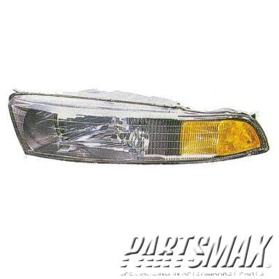 2503 | 2002-2003 MITSUBISHI GALANT RT Headlamp assy composite all | MI2503122|MR972844