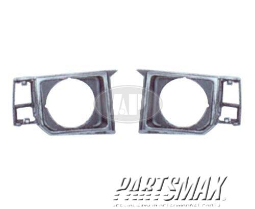 2512 | 1987-1989 DODGE RAIDER LT Headlamp door all | MI2512106|MB377401