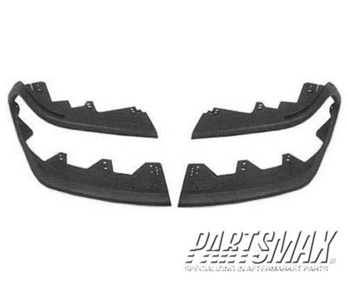 2513 | 2000-2004 MITSUBISHI MONTERO SPORT RT Headlamp door plastic; black | MI2513114|MR495776