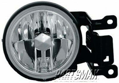2592 | 2000-2004 MITSUBISHI MONTERO SPORT LT Fog lamp assy all | MI2592111|MR496371