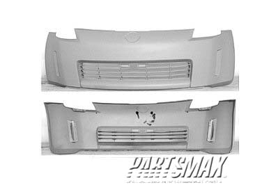 250 | 2003-2005 NISSAN 350Z Front bumper cover prime | NI1000201|62022CD040