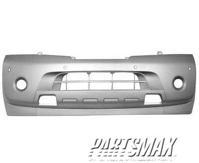 250 | 2008-2015 NISSAN ARMADA Front bumper cover w/distance sensors; prime | NI1000253|62022ZQ10A