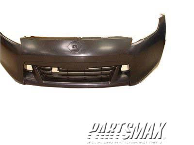 1000 | 2009-2012 NISSAN 370Z Front bumper cover BASE|TOURING; Coupe; w/o Sport Pkg; prime | NI1000266|FBM221EA0H
