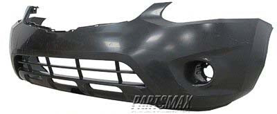 250 | 2011-2013 NISSAN ROGUE Front bumper cover S|SL|SV; prime | NI1000277|620221VK0H