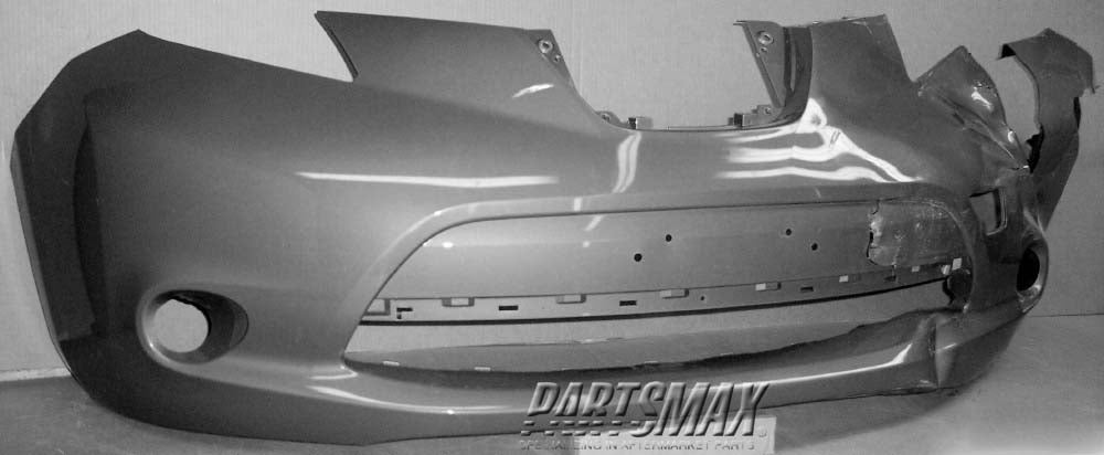1000 | 2011-2011 NISSAN LEAF Front bumper cover prime | NI1000282|FBM223NA0H