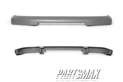 1002 | 1998-2000 NISSAN FRONTIER Front bumper face bar prime | NI1002133|620149Z020