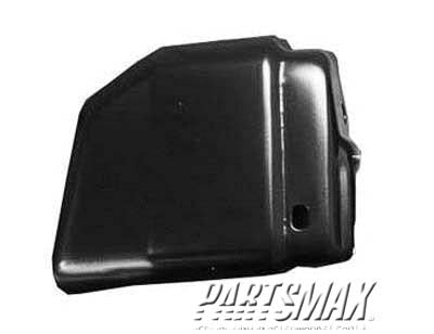 1004 | 1987-1992 NISSAN PATHFINDER LT Front bumper extension outer black | NI1004139|6202532G00